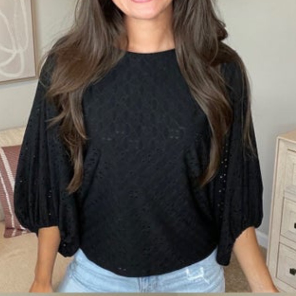 Balloon Sleeve Top